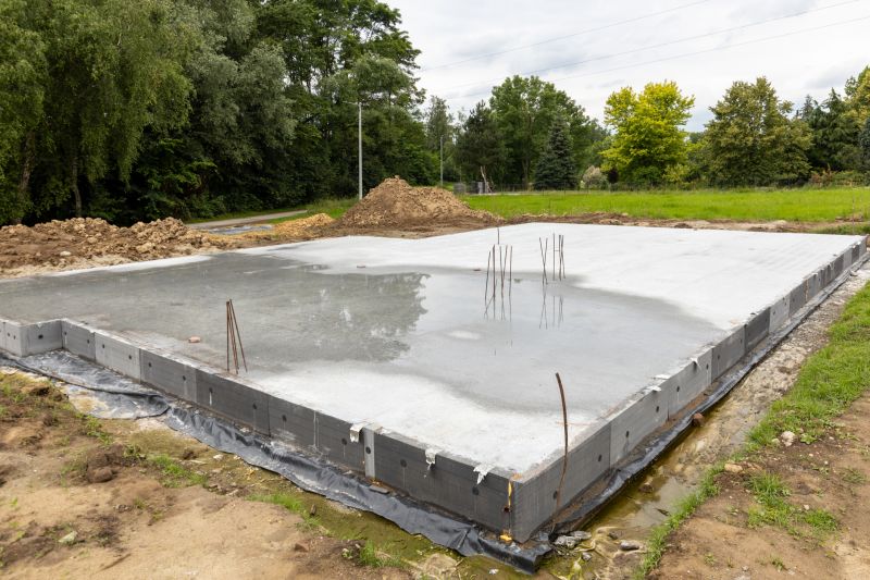 Backyard Slab Construction
