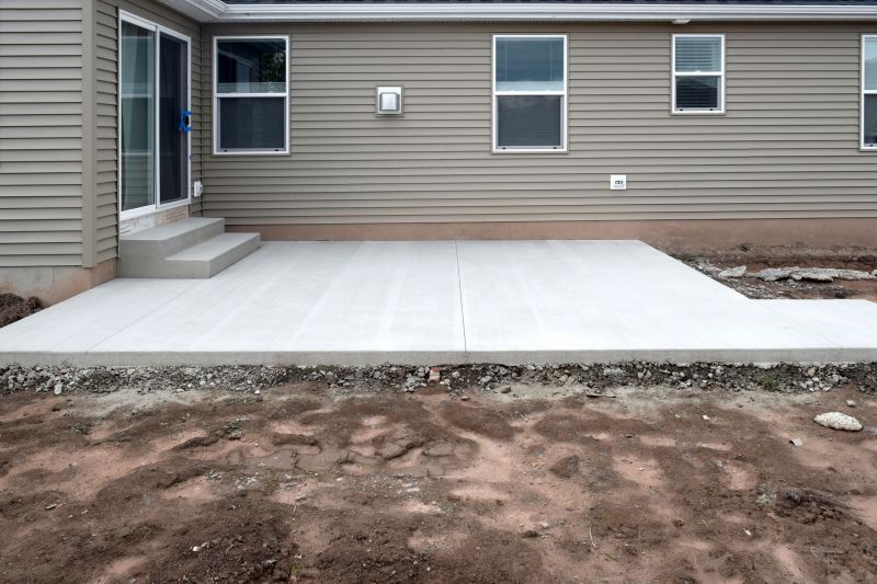 Outdoor Concrete Installation