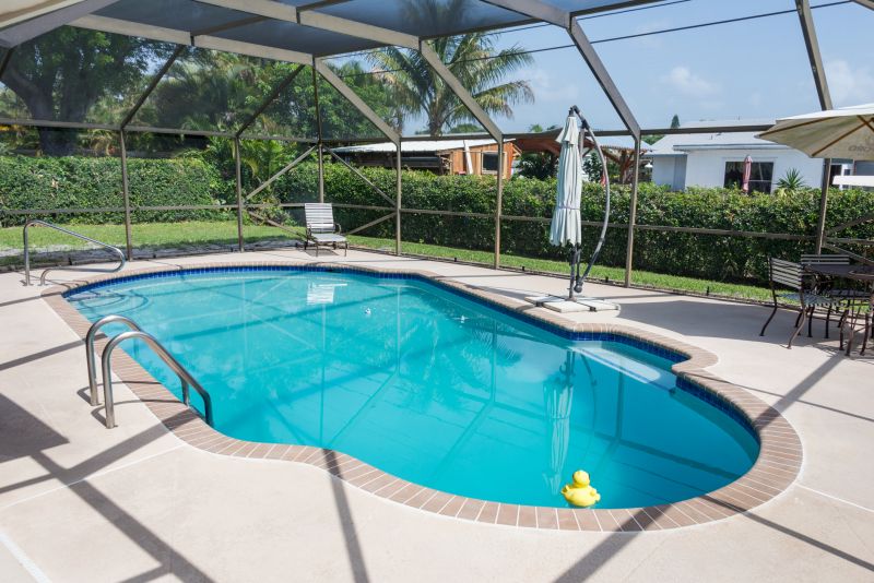 Poolside Concrete Installation