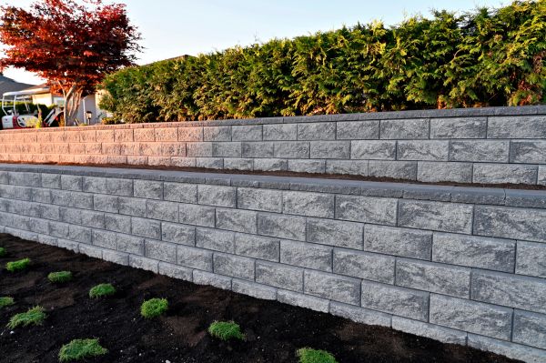 Concrete Retaining Wall Installation in Fairfax