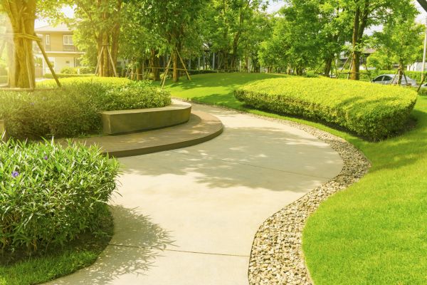 Cement Walkway Installation in Fairfax