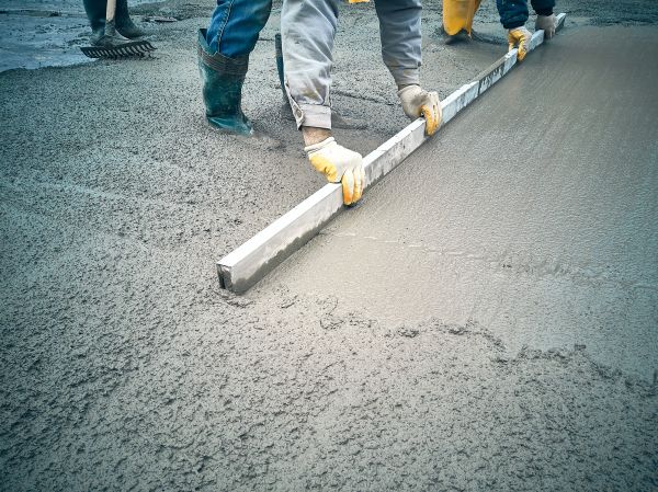 Cement Slab Installation in Fairfax