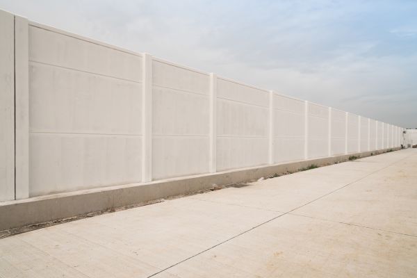 Concrete Fence Construction in Fairfax