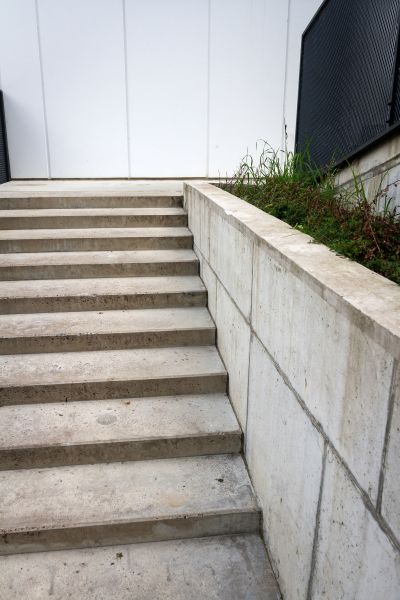 Cement Stair Installation in Fairfax