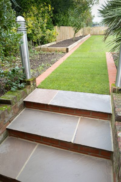 Backyard Steps Installation in Fairfax