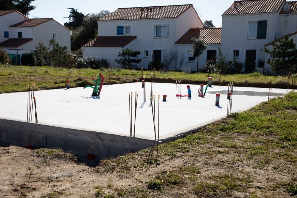 Residential Slab Construction in Fairfax