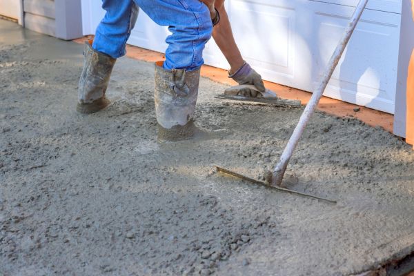 Driveway Slab Construction in Fairfax