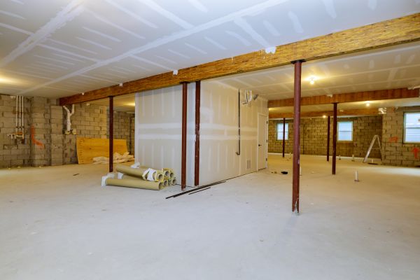 Basement Slab Installation in Fairfax