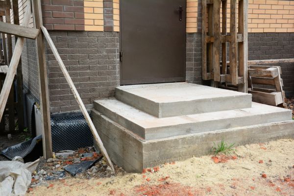 Cement Steps Construction in Fairfax