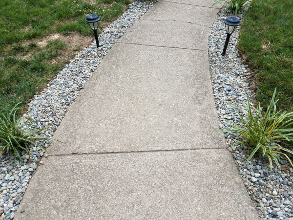 Cement Path Construction in Fairfax